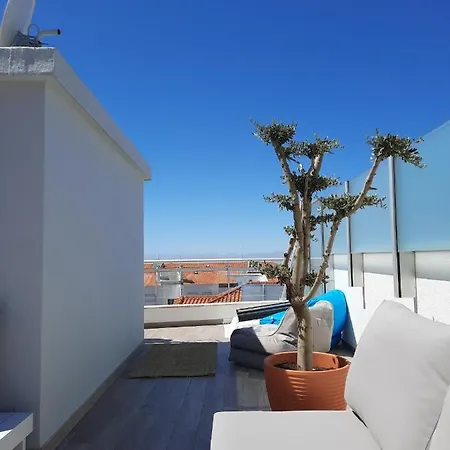 Daire Sitius 5b - New Seaview With Rooftop Terrace In Historical Centre Sitio Da Nazaré