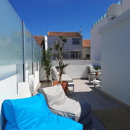 Sitius 5b - New Seaview With Rooftop Terrace In Historical Centre Sitio Da Nazaré